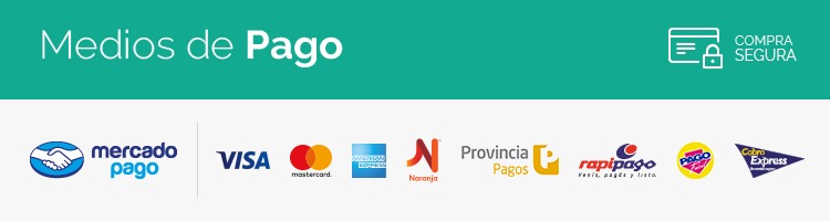 Medios de pago aceptados